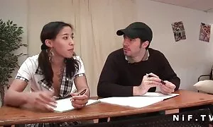 دو نوازش کردن زیبا از عکس های متحرک جنسی پدر و مادر در حمام.